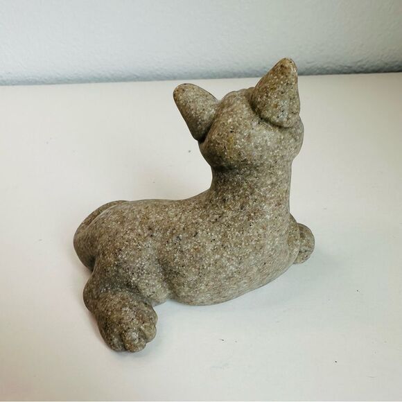 2nd Nature Design Quarry Critters Cat Figurine Cadbury - Picture 2 of 3